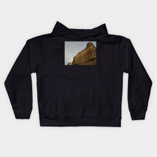 Pigeons, Argyle Street, Glasgow Kids Hoodie